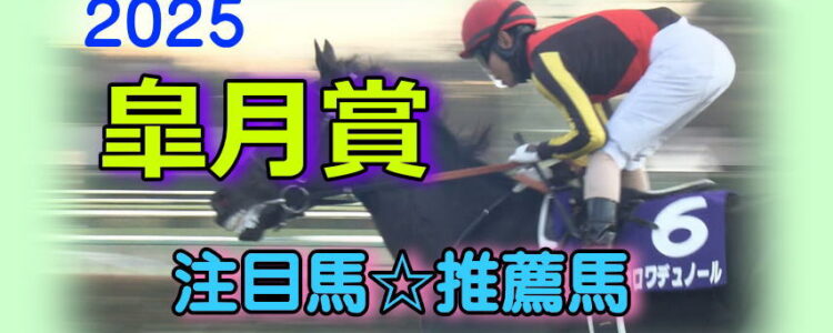 2025年4月20日（日）【皐月賞（GI)】注目馬☆推薦馬＆参考買い目